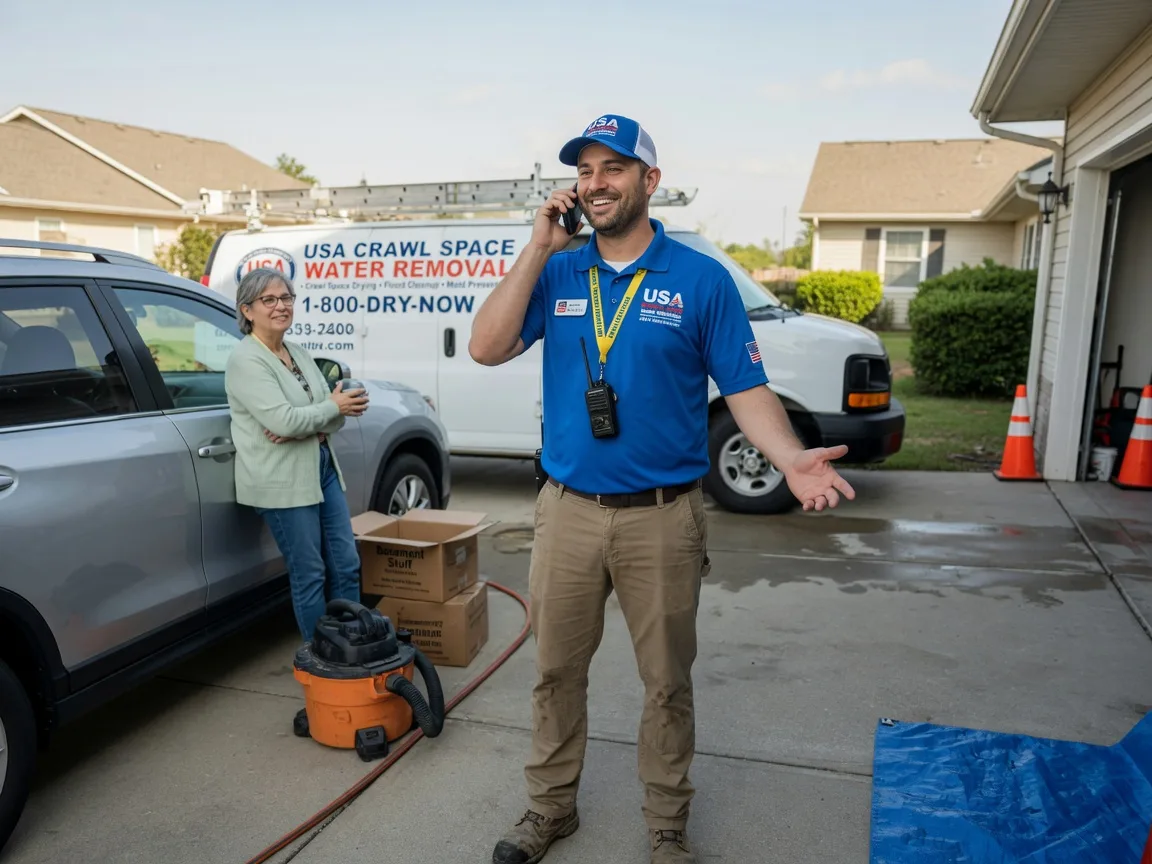 Crawl Space Water Removal Patterson, GA FAQs